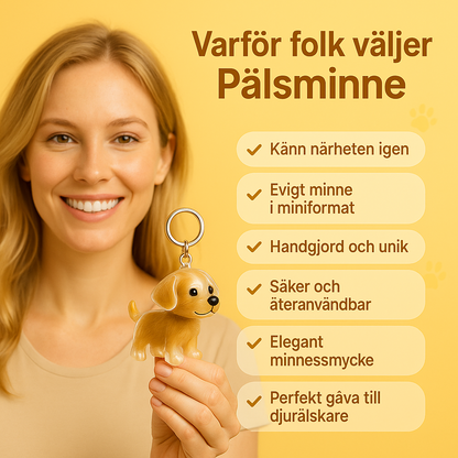 Pälsminne ™ – alltid nära ditt hjärta