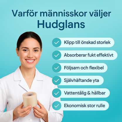 Hudglans - Hydrokolloidrulle